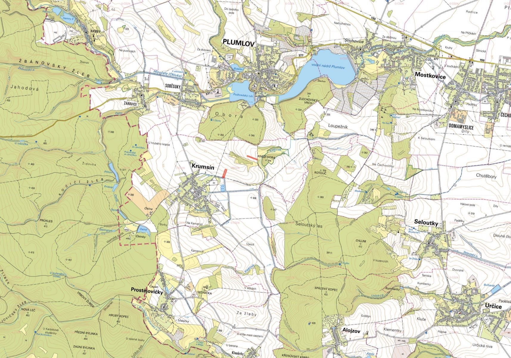 Prodej zemědělský pozemek - Krumsín