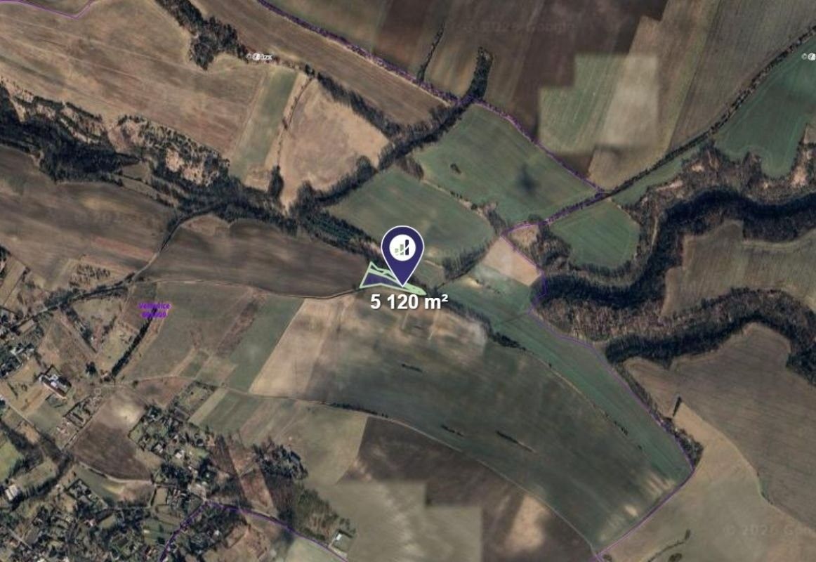 Zemědělské pozemky, Mělník, 5 120 m² - 2