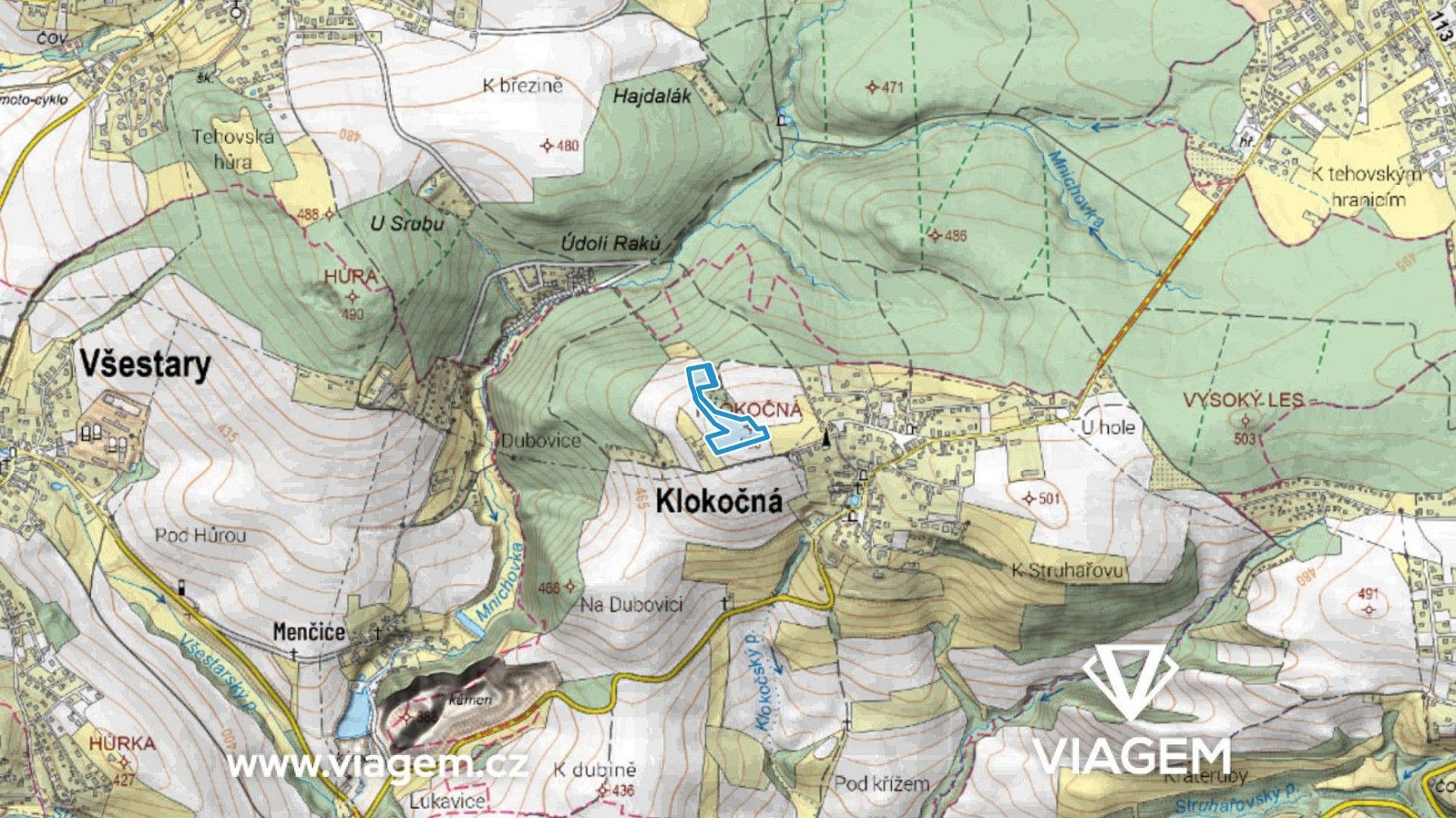 Zemědělský pozemek · Klokočná, okres Praha-východ, Středočeský kraj - 3