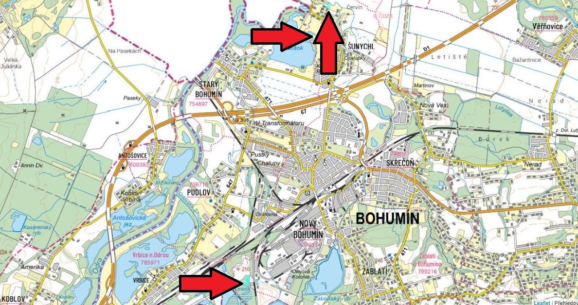 Prodej pozemek - Bohumín, 735 81, 18 064 m²