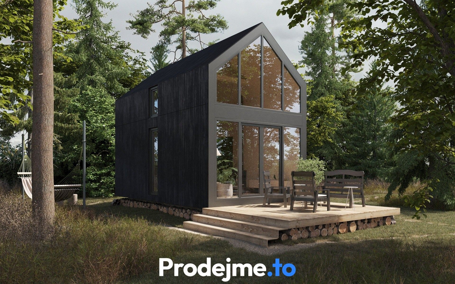 Chaty, Dobšice, 34 m² - 1