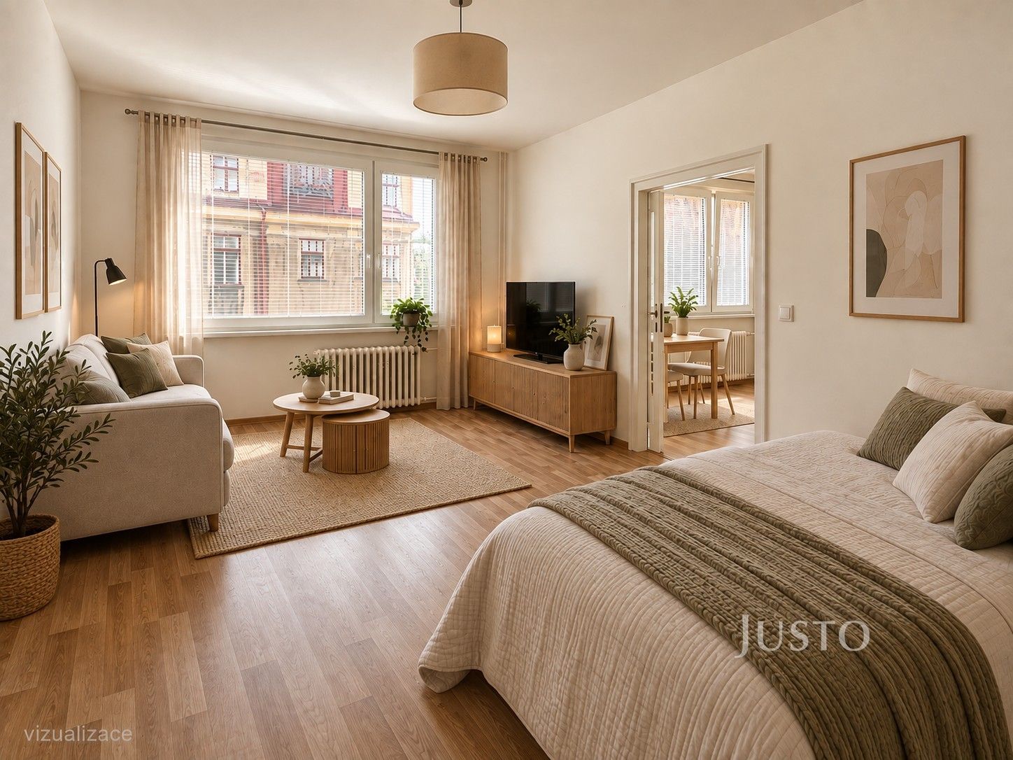 Pronájem byt 1+1 - Liberecká 3429, Jablonec nad Nisou, 36 m² - 2