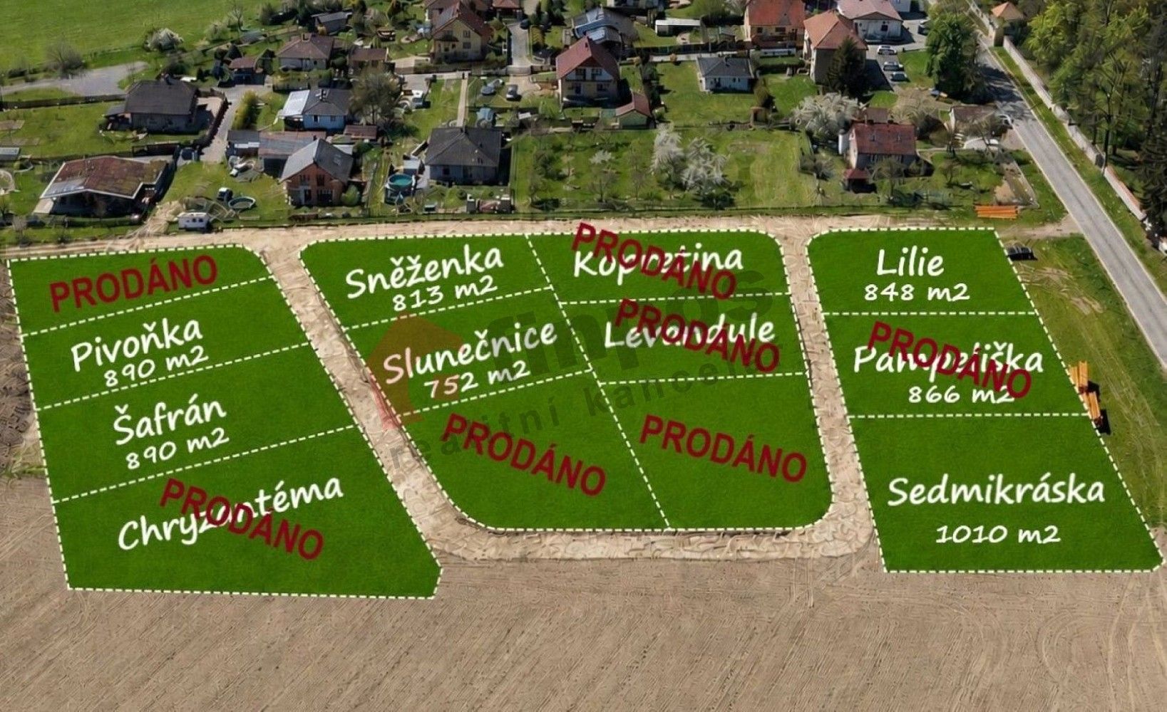 Pozemek pro bydlení · Ratměřice, okres Benešov, Středočeský kraj - 3