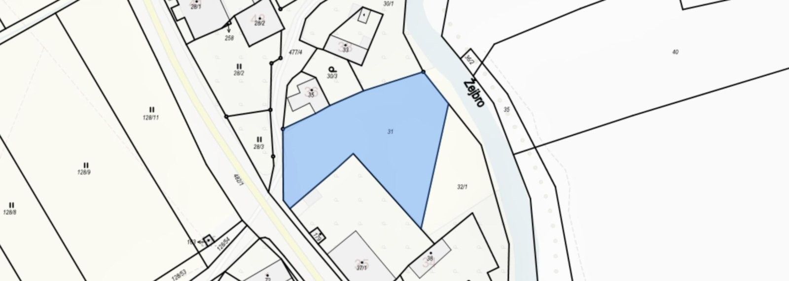 Pozemky pro bydlení, Chrast Podlažice, 1 782 m² - 2