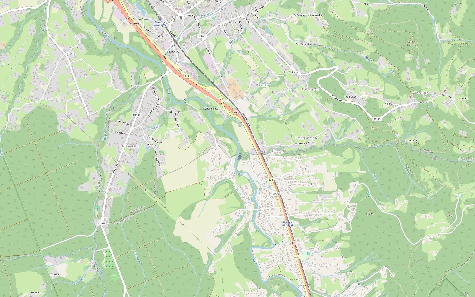 Louka · 4 370 m² · Hrádek - 3