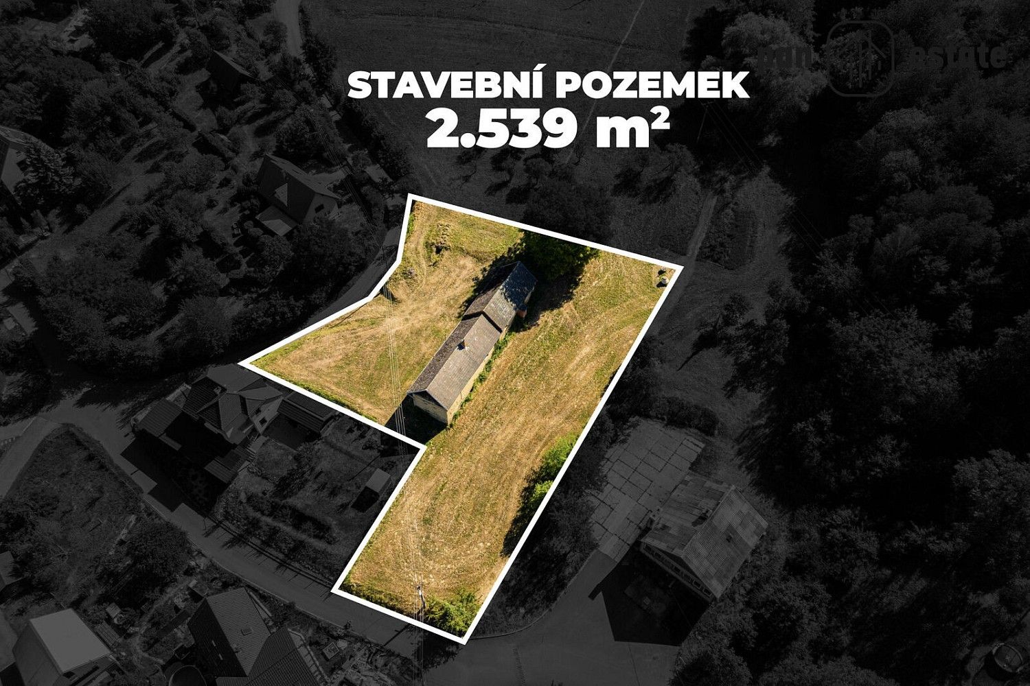 Pozemky pro bydlení, Hvozdná, okres Zlín, Zlínský kraj - 2