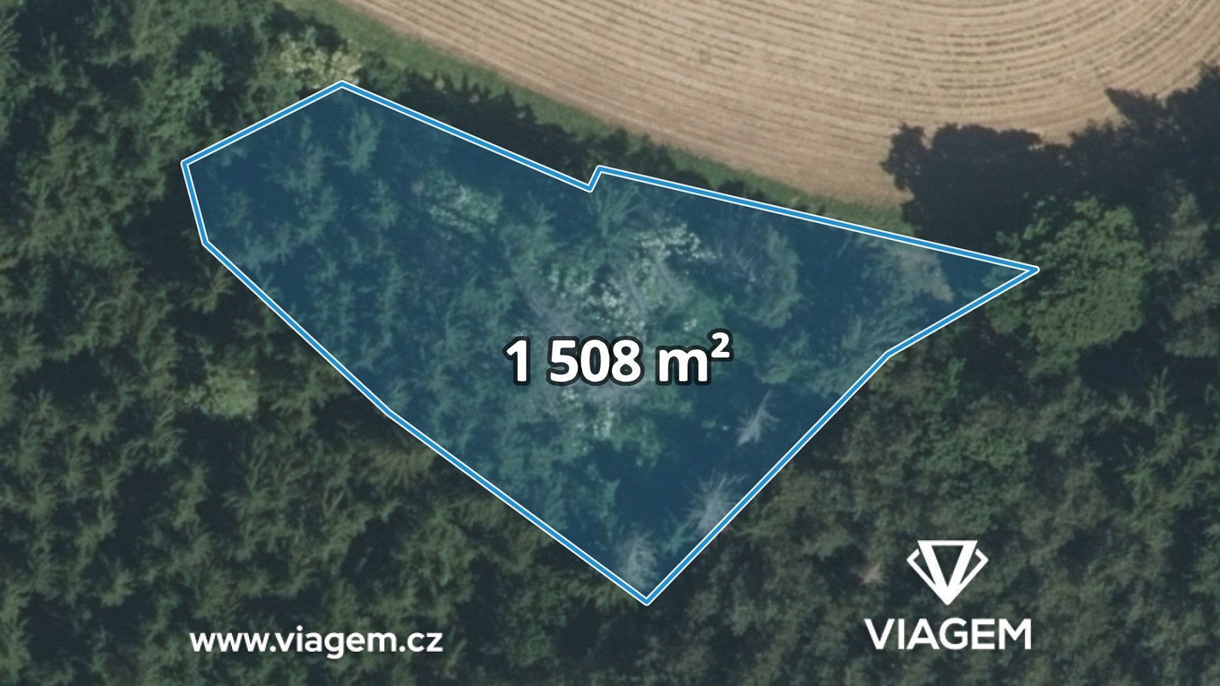 Les, 1 508 m²