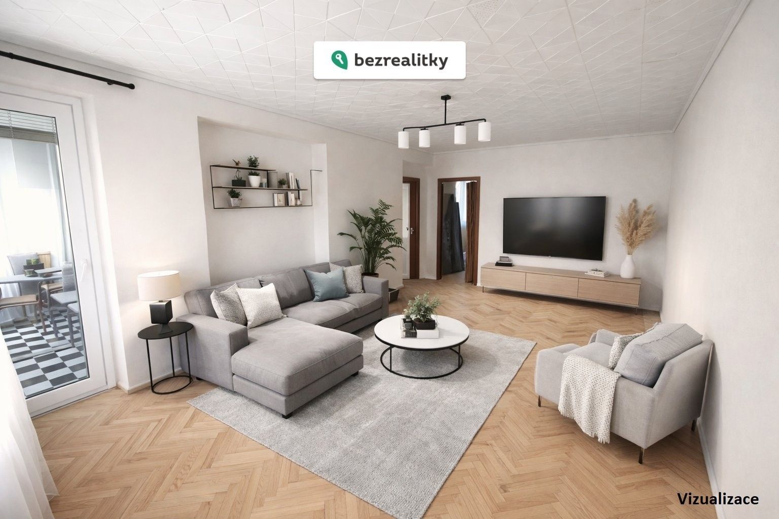 Byt 3+1 · 63 m² · Nedomická 13, Všetaty - 3