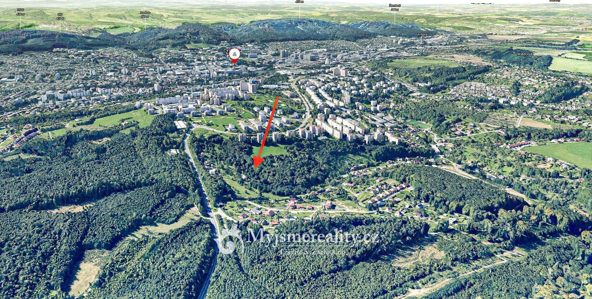 Prodej pozemek pro bydlení - Zlín, Česko, 8 058 m²