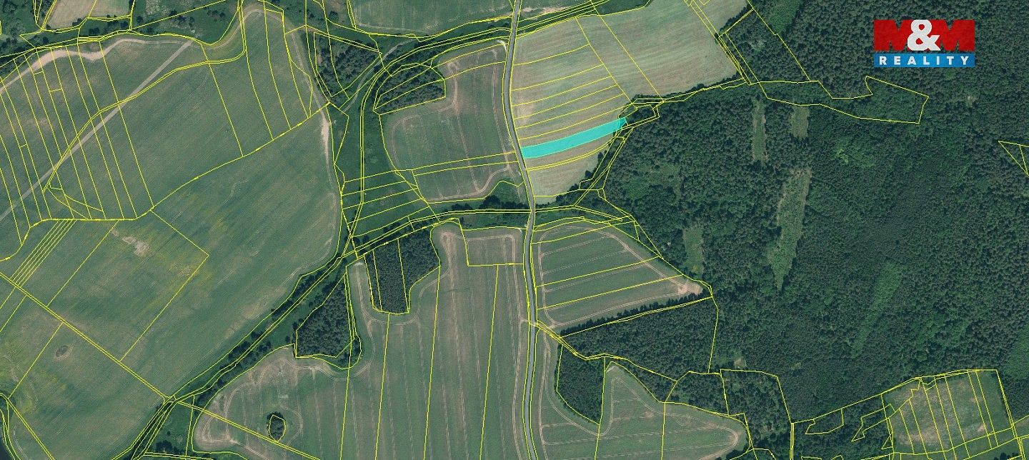 Zemědělské pozemky, Velká Chmelištná, okres Rakovník, Středočeský kraj - 2