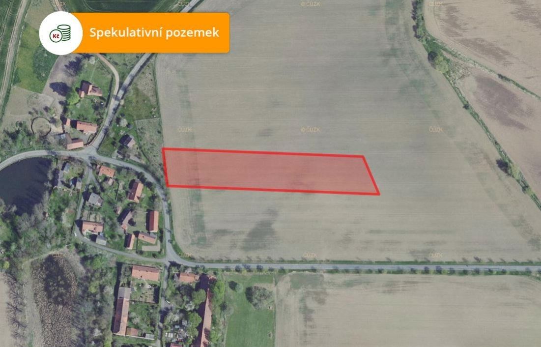 Prodej zemědělský pozemek - Lážovice, 1 372 m²