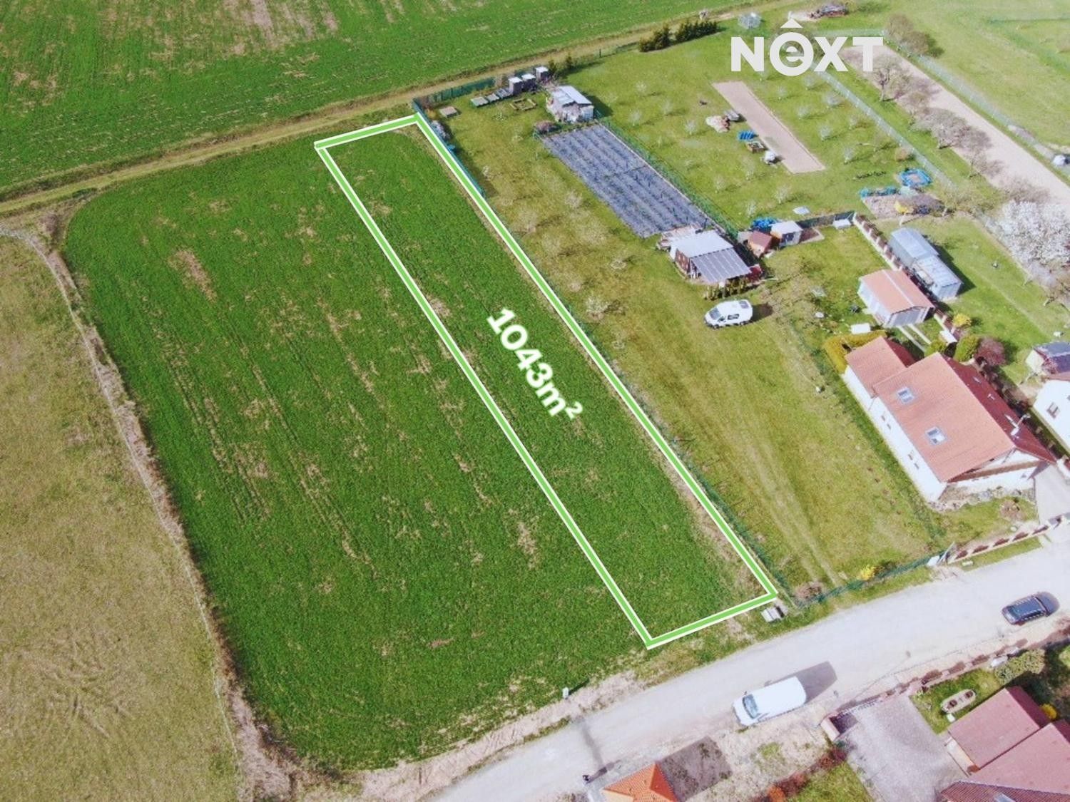 Pozemek pro bydlení, 1 043 m²