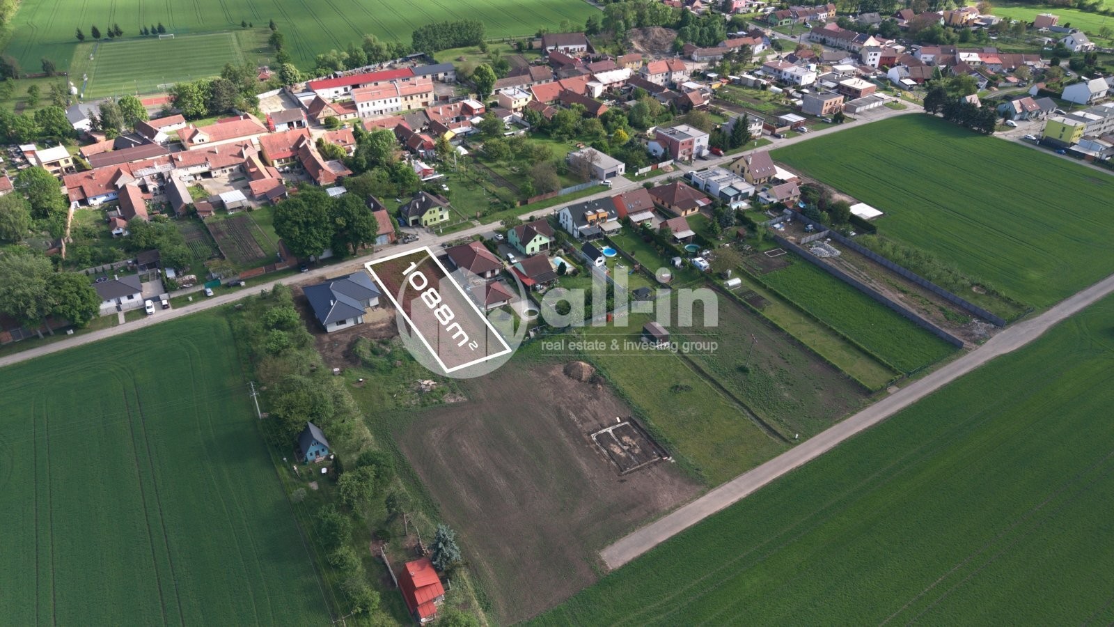 Prodej pozemek pro bydlení - Heroltice, Hoštice-Heroltice, 1 088 m² - 5