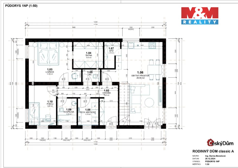 Rodinný dům · 130 m² · Břasy - 3