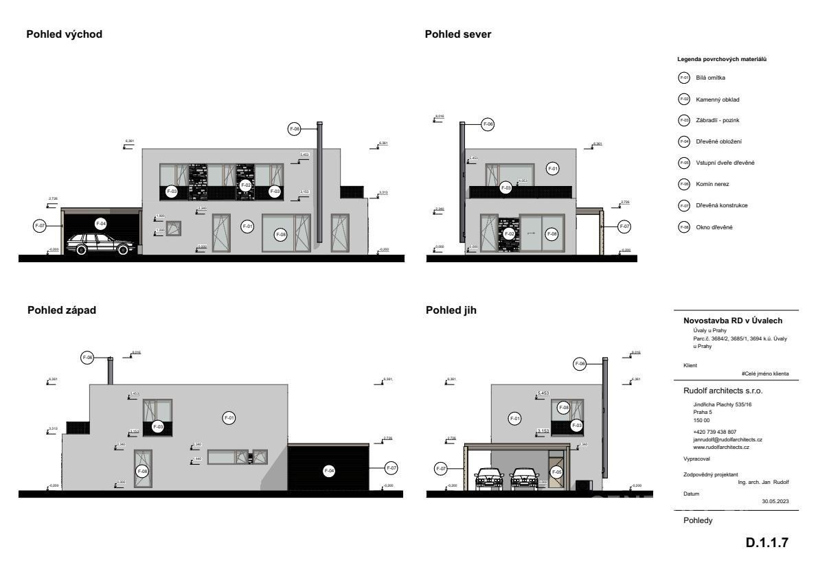 Rodinné domy, Poděbradova , Úvaly, 140 m² - 2