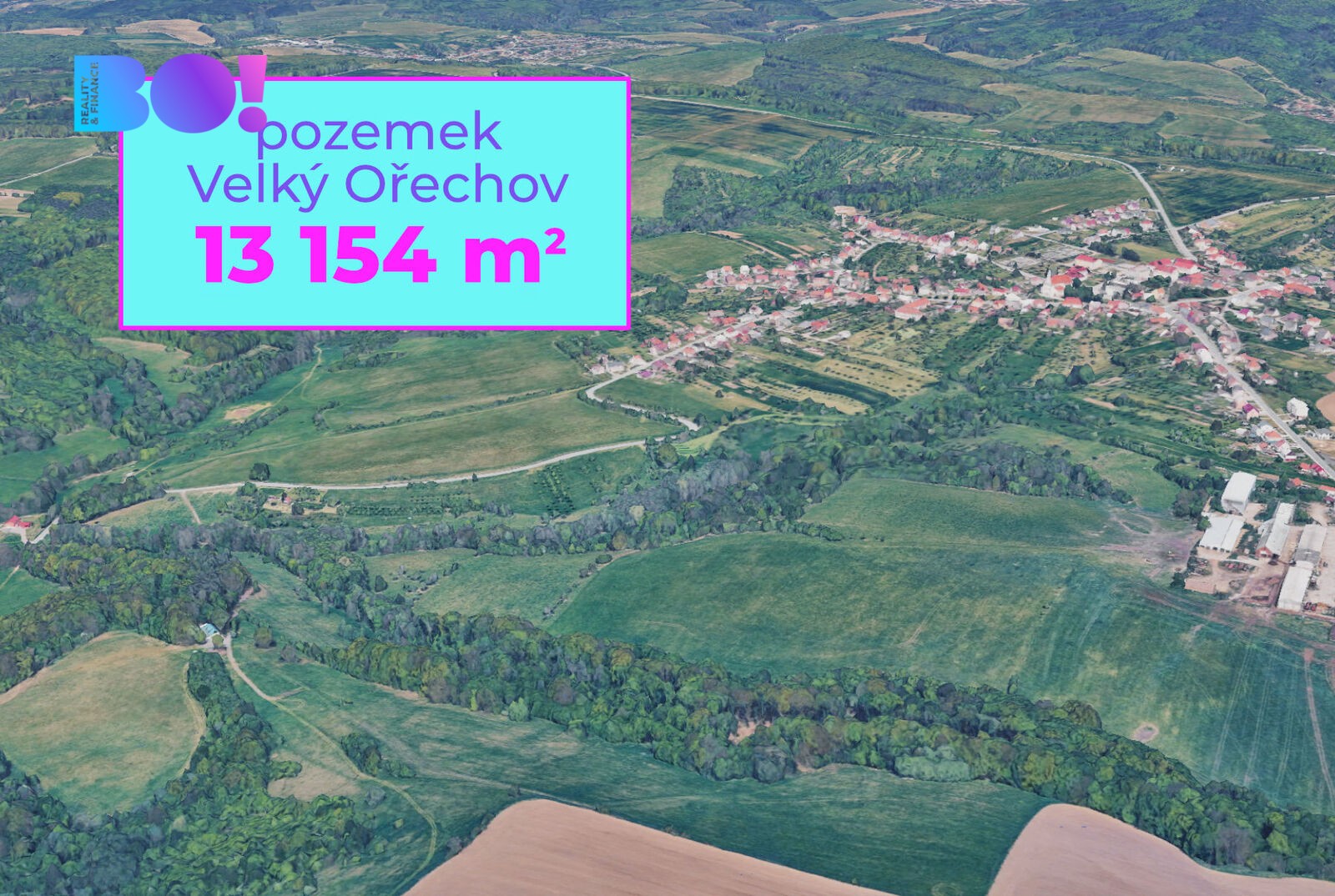 Zemědělský pozemek, 13 154 m²