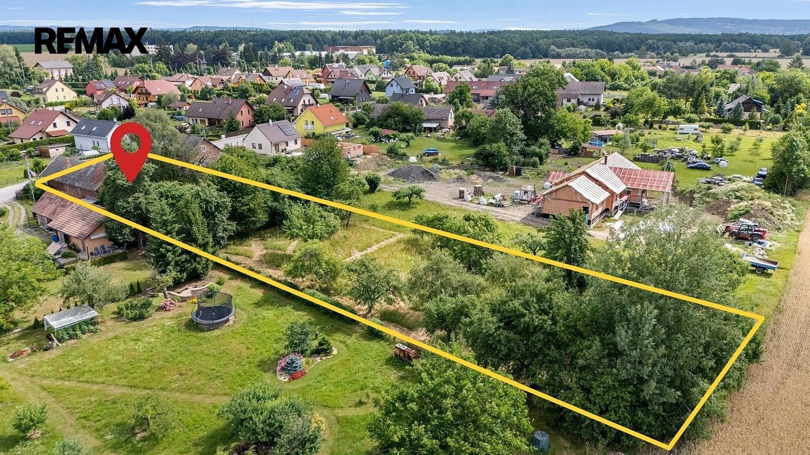 Pozemek pro bydlení, 2 712 m²