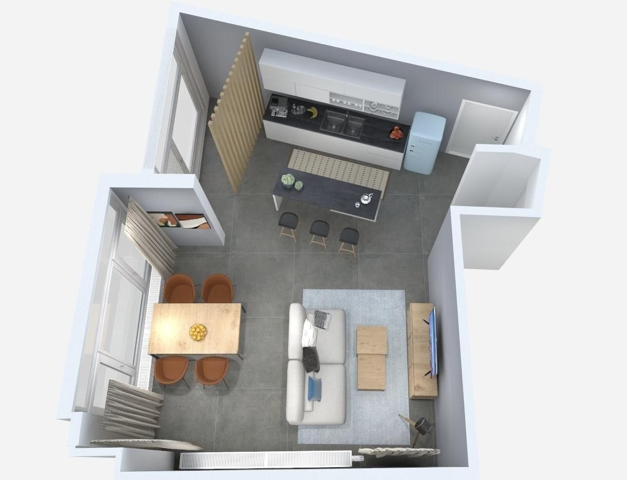 2+kk, Hohenheimer Str. 11, , Bádensko-Württembersko, 68 m² - 1