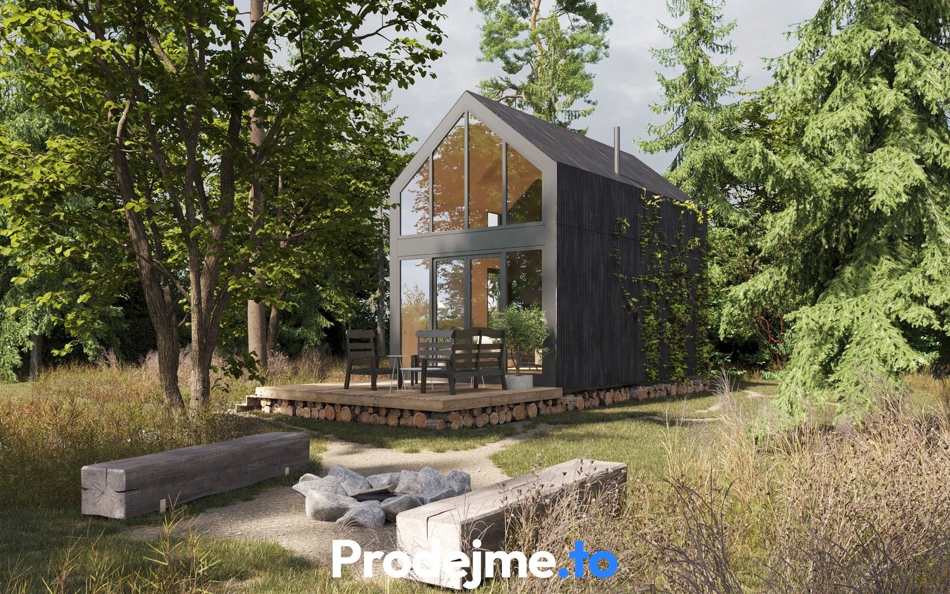 Chaty, Dobšice, 34 m² - 2