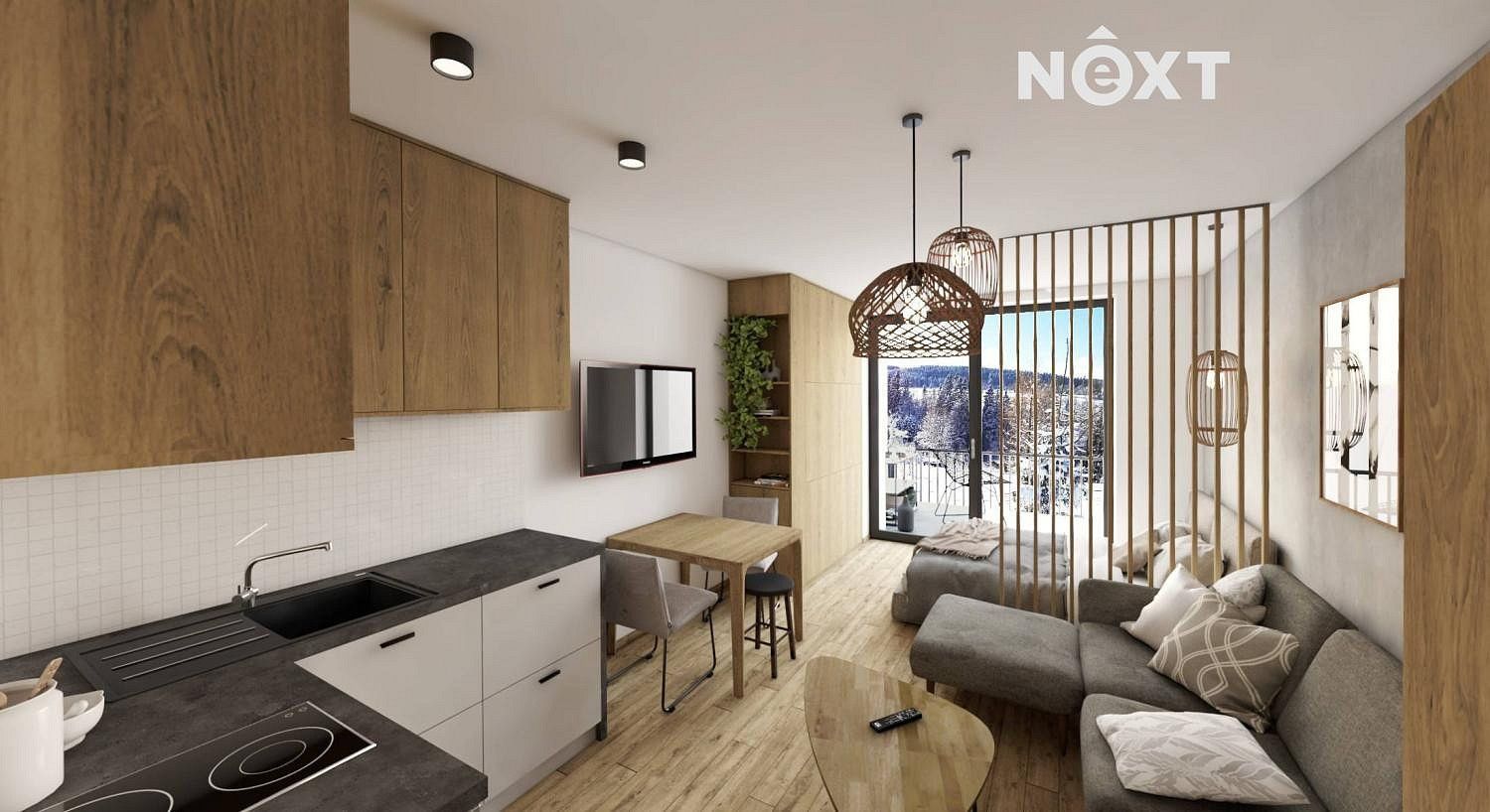1+kk, Čachrov - Javorná, okres Klatovy, Plzeňský kraj, 27 m² - 1