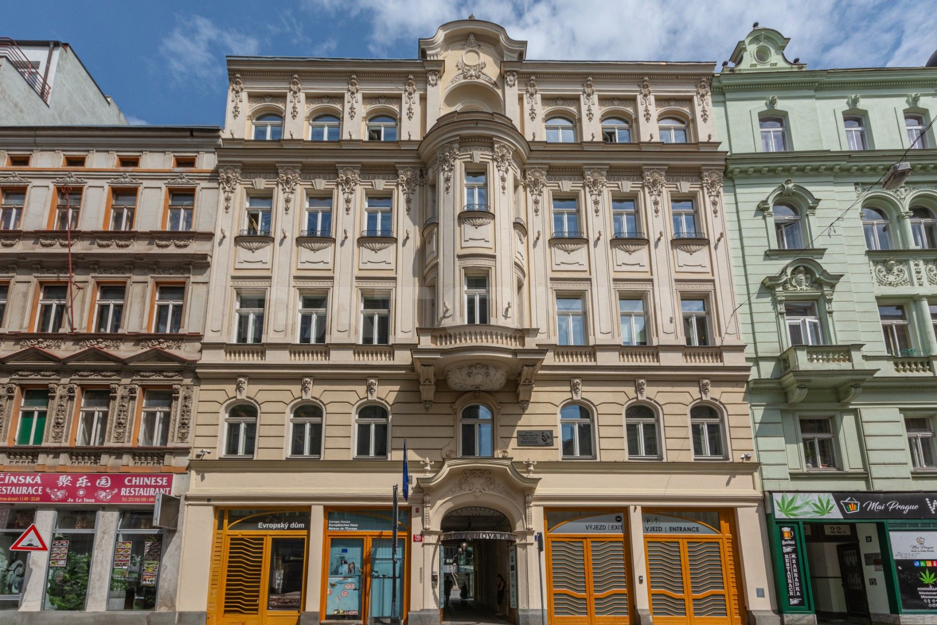 Pronájem kancelář - Jungmannova, Praha, 369 m²
