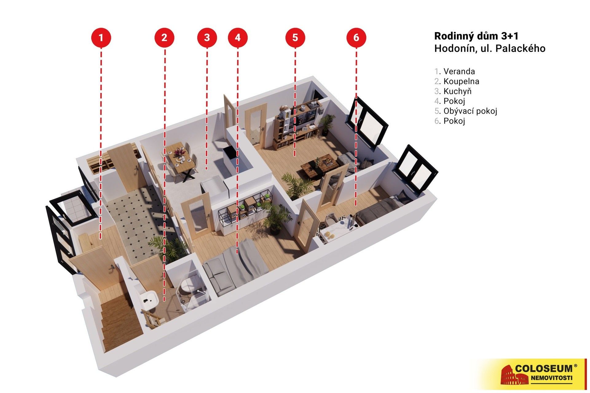 Rodinné domy, Hodonín, 90 m² - 2