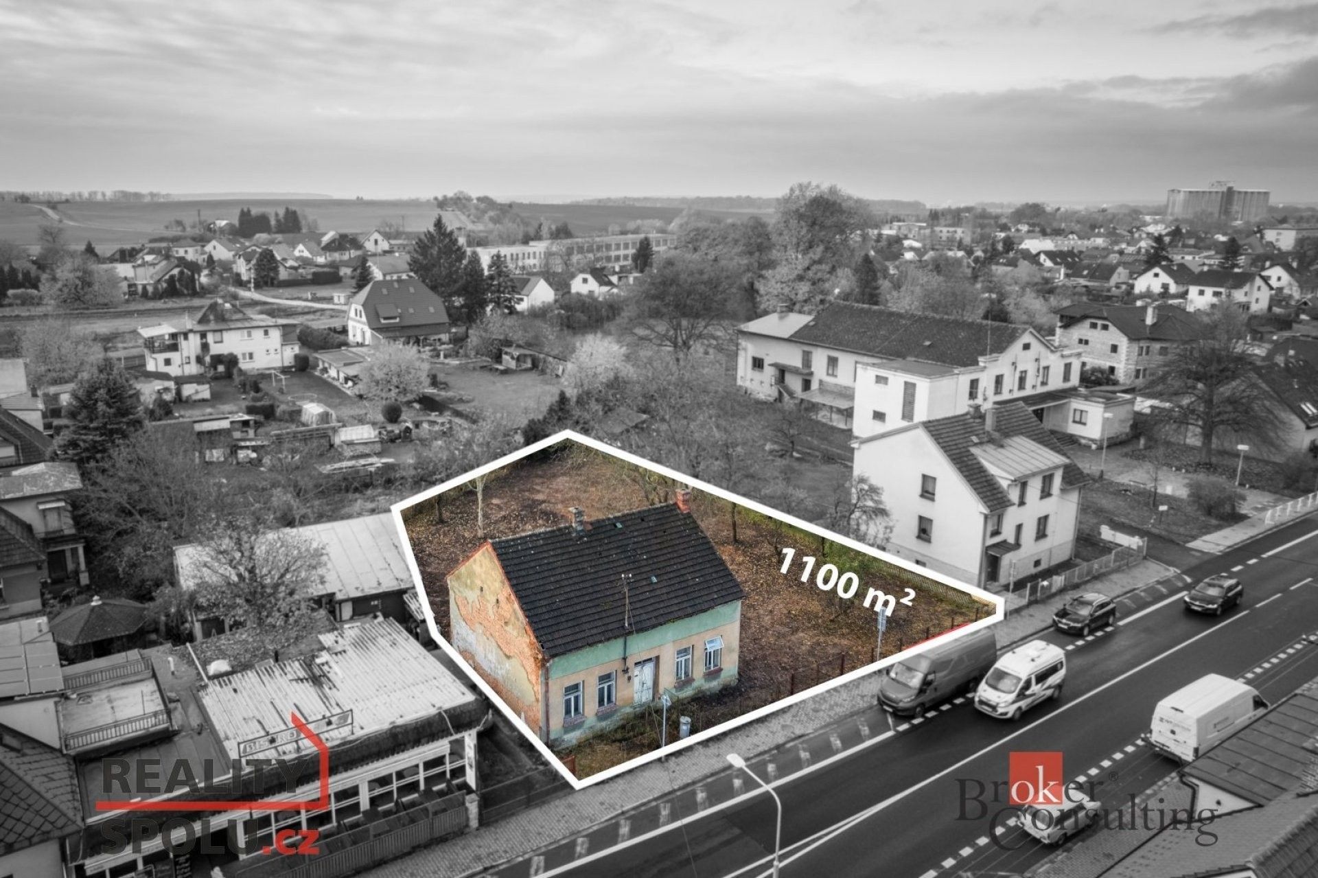Prodej pozemek pro bydlení - T. G. Masaryka, Ostroměř, 1 100 m²