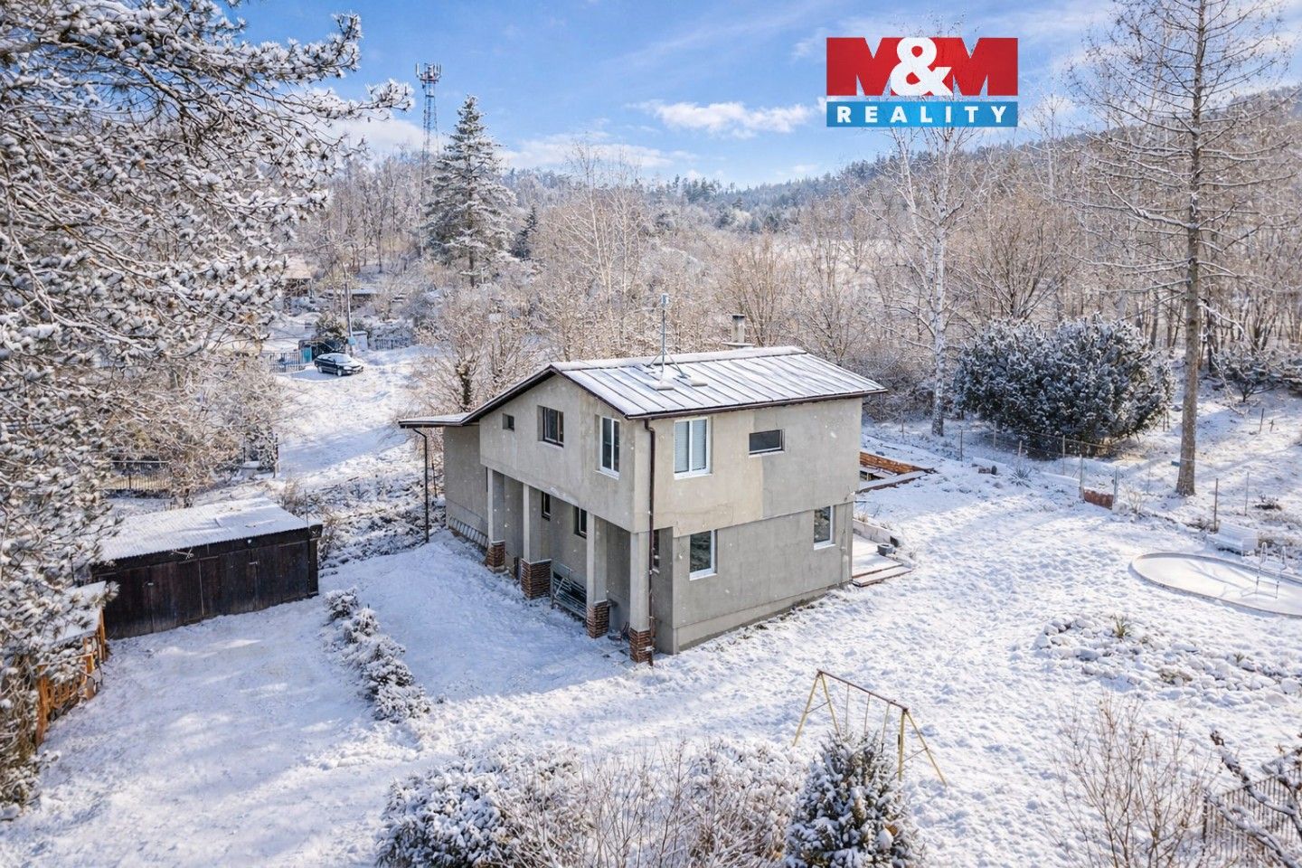 Chaty, Na Valachu, Kaliště, 100 m²