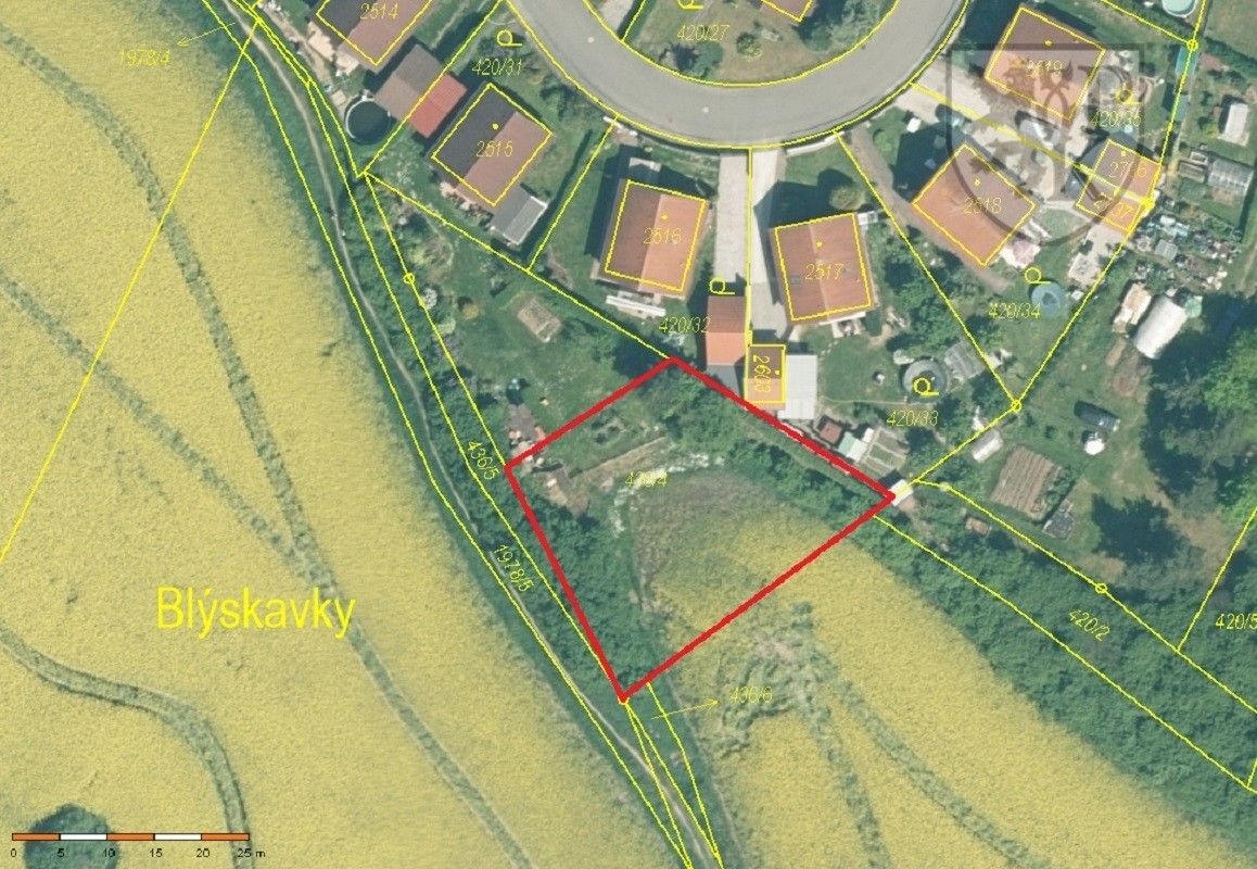 Pozemky pro bydlení, Blýskavky, Blatná, 710 m² - 1