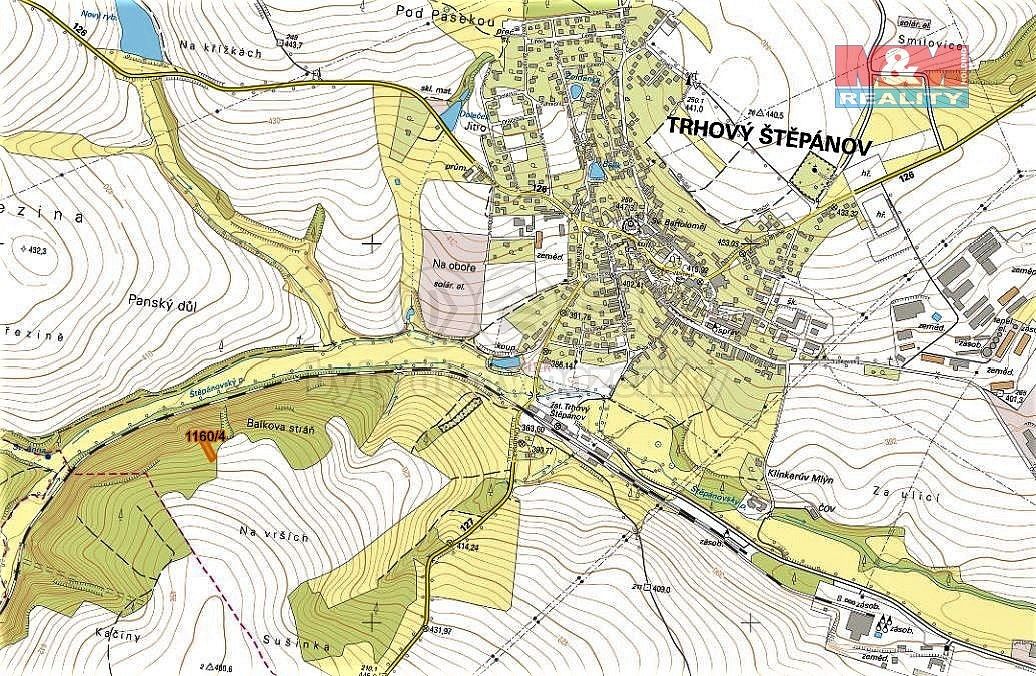 Prodej les - Trhový Štěpánov, okres Benešov, Středočeský kraj - 2