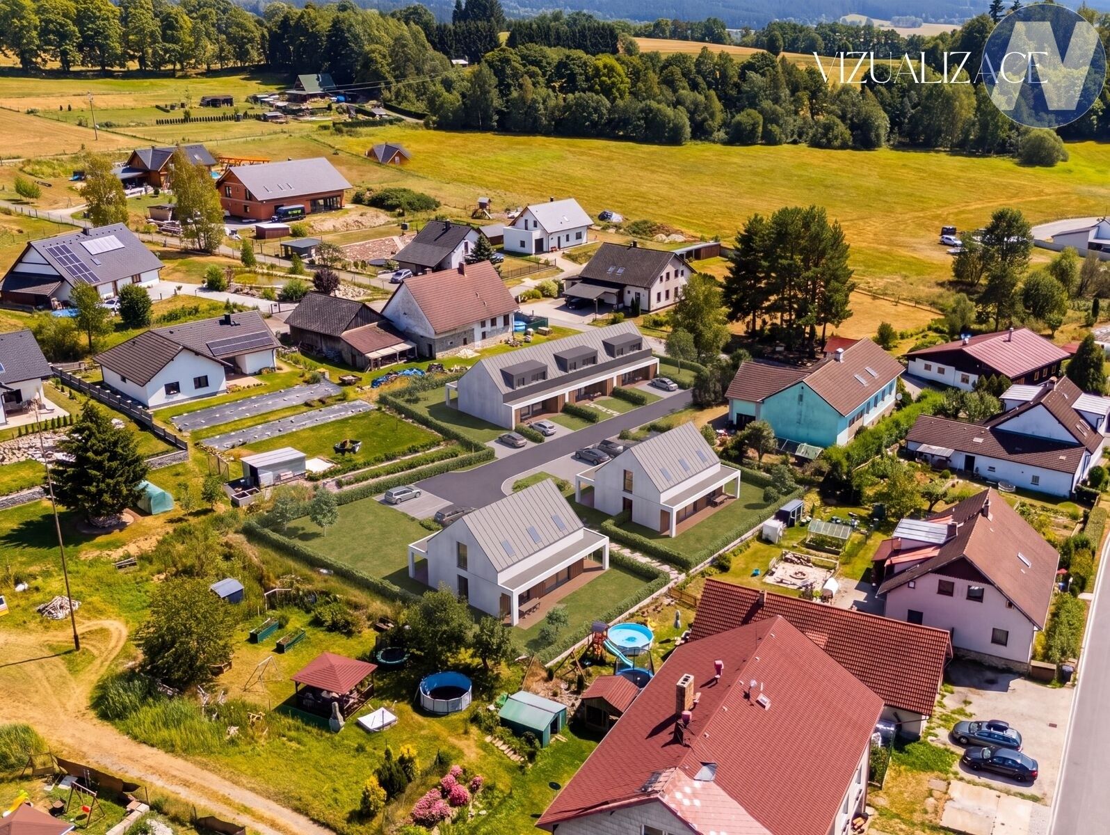 Pozemky pro bydlení, Mlynařovická, Volary, 2 471 m² - 1