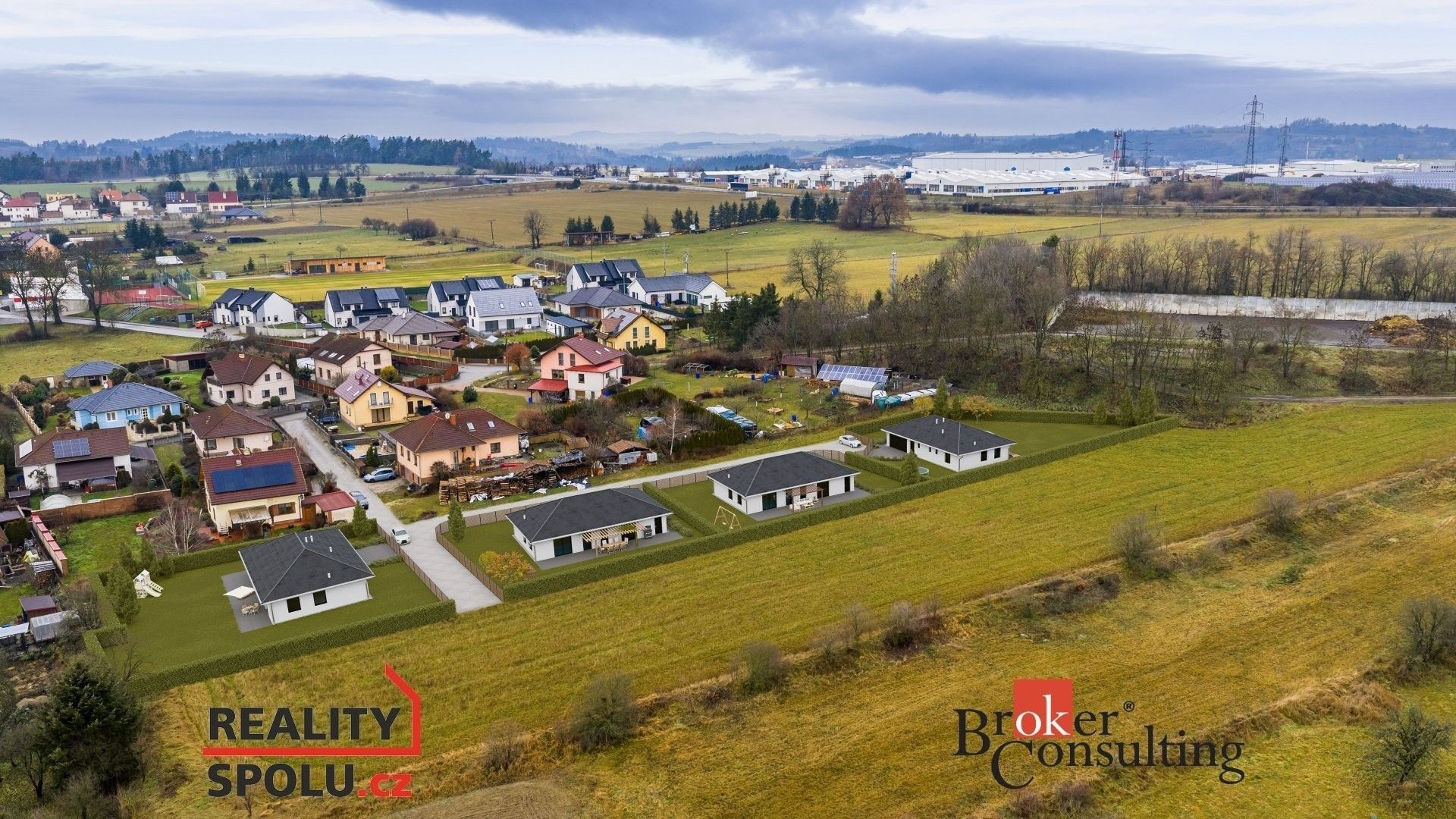 Rodinné domy, Oslavice, 134 m² - 1