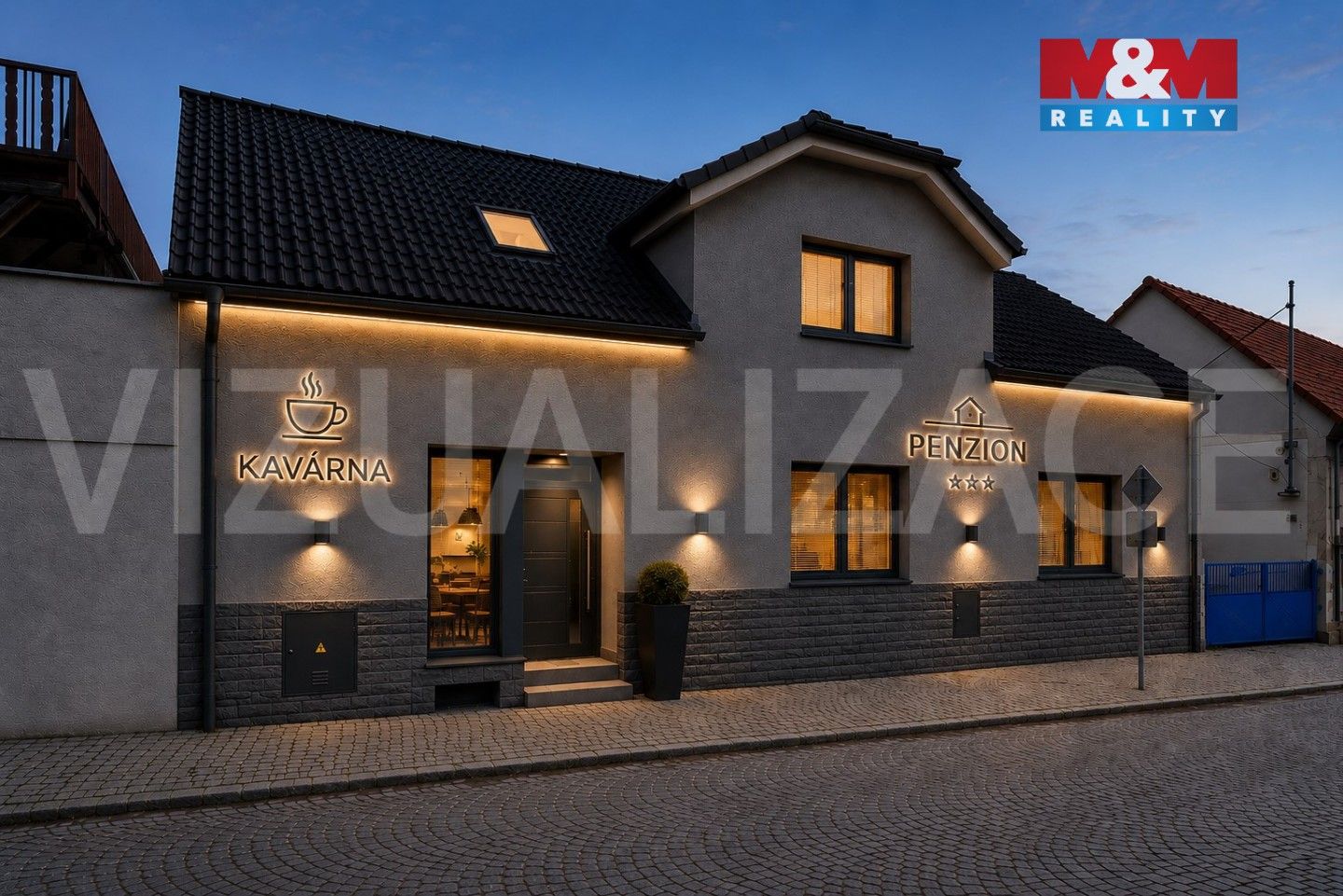 Ubytovací zařízení, 1. máje, Zruč nad Sázavou, 250 m² - 2