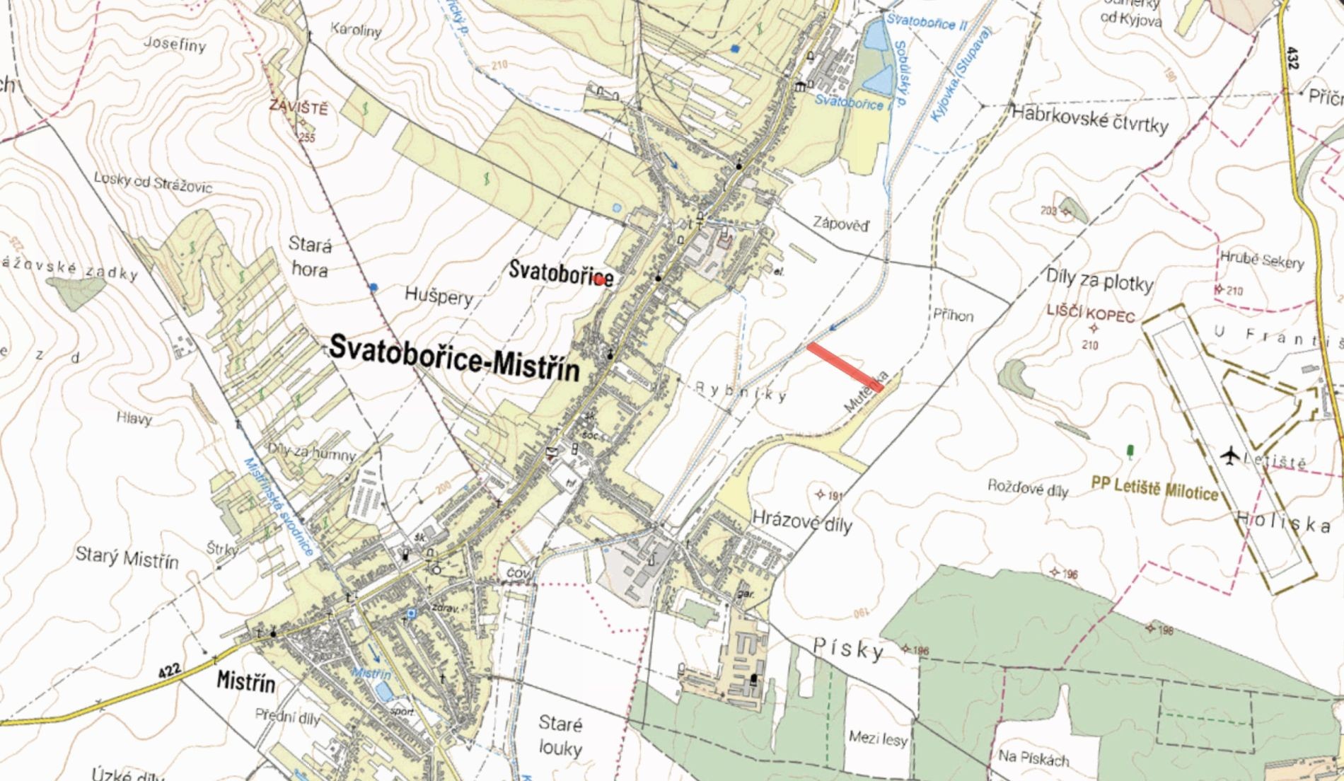 Zemědělské pozemky, Svatobořice-Mistřín Svatobořice - 2