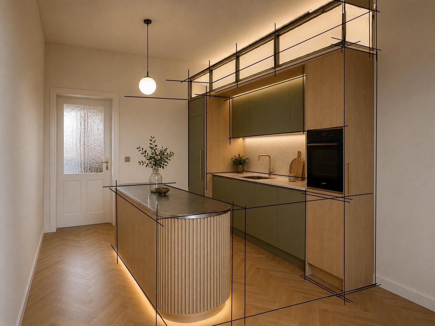 3+kk, Kotevní, Praha, 82 m² - 1