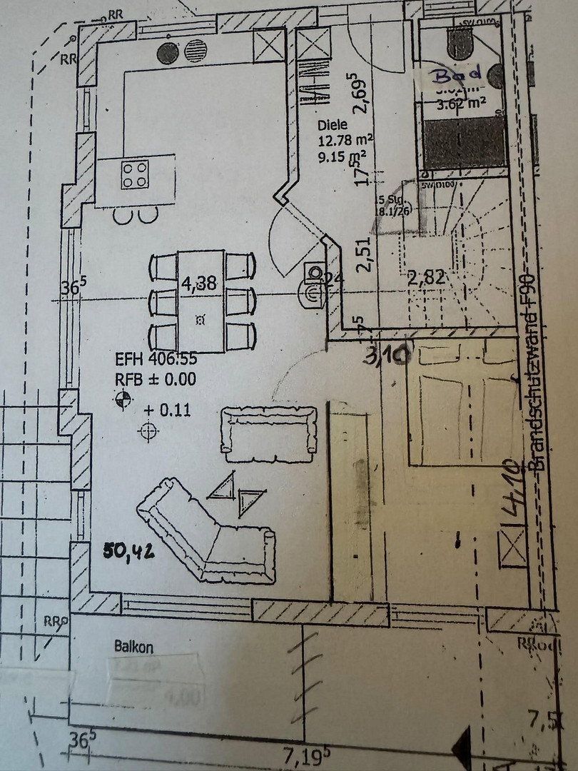 2+1, , Bádensko-Württembersko, 75 m² - 1