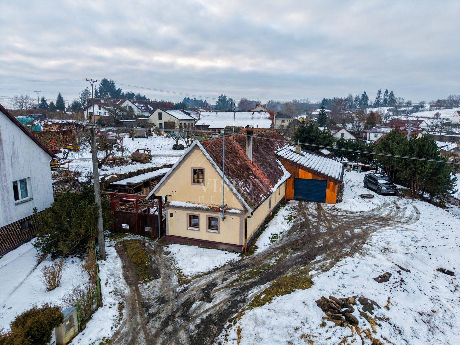 Rodinné domy, Líšnice, Sepekov, 90 m²