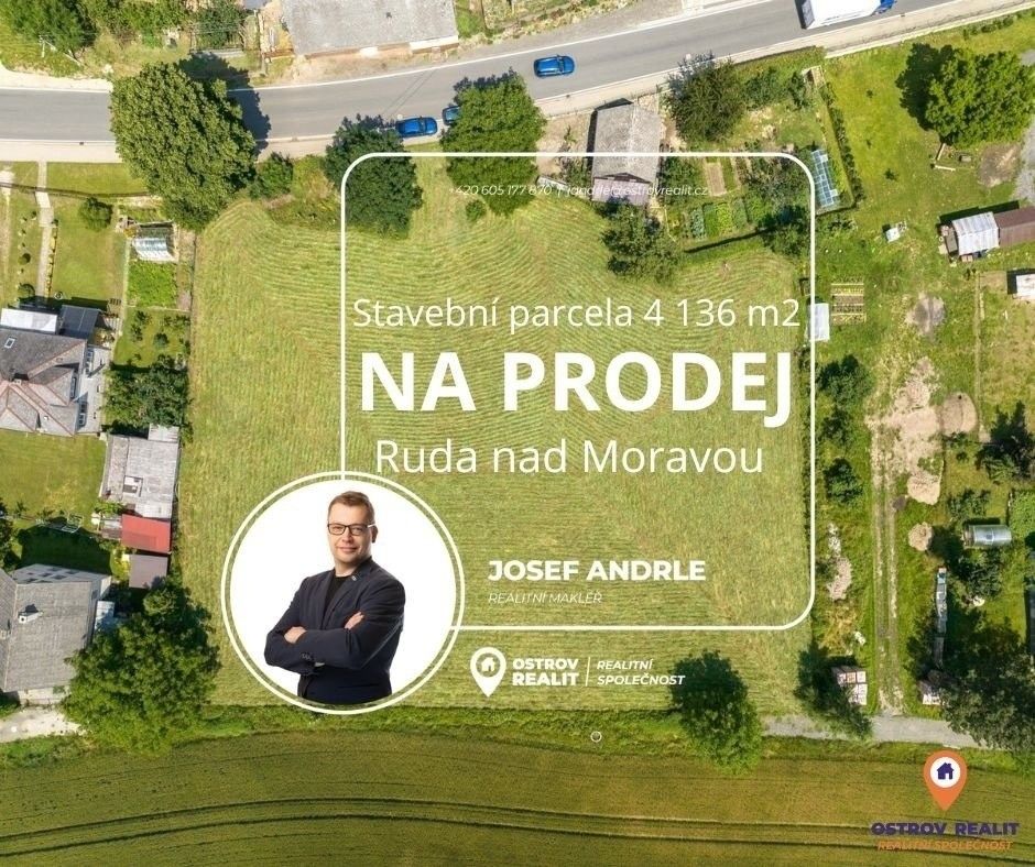 Prodej pozemek pro bydlení - Ruda nad Moravou, 789 63, 4 136 m²