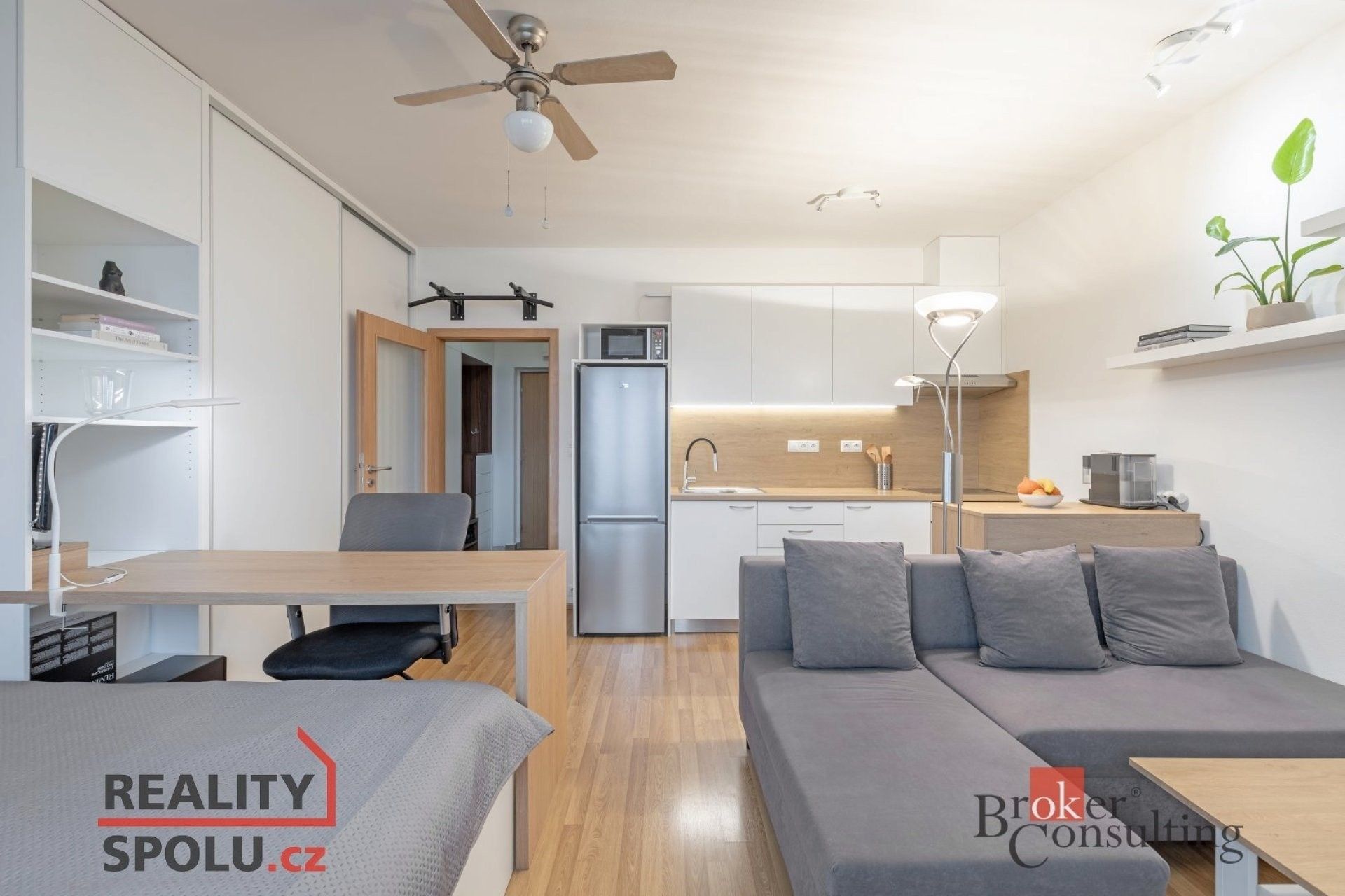 Pronájem byt 1+kk - Říčanská, Brno, 33 m²