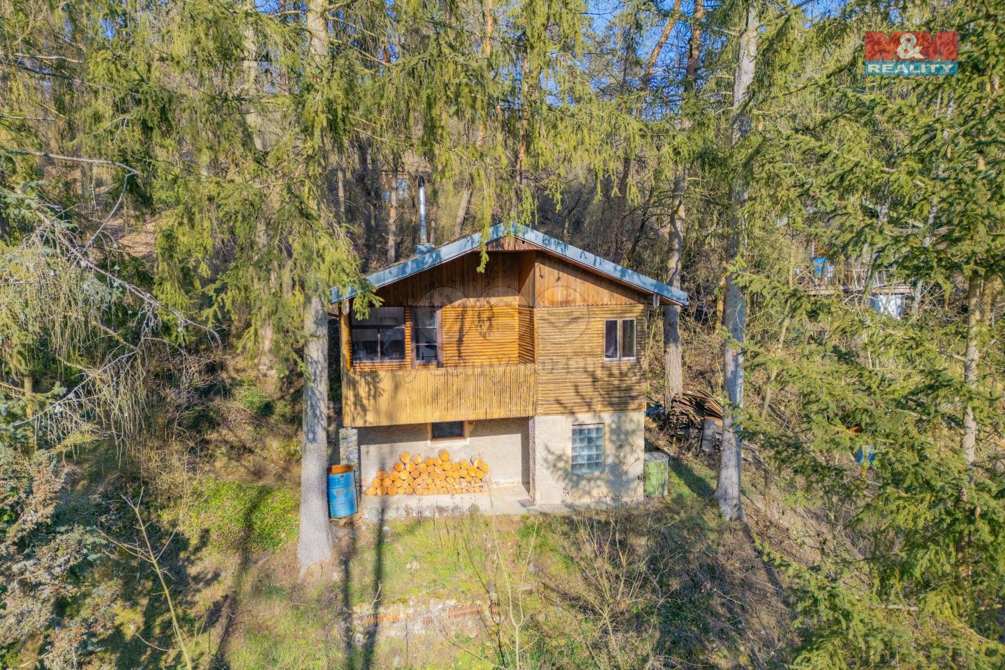 Chaty, Čerňovice, 70 m²