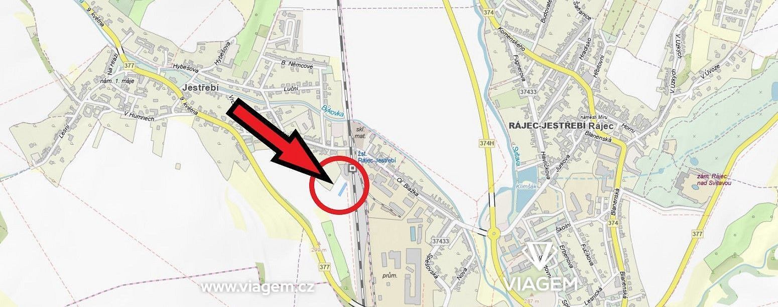 Prodej zemědělský pozemek - Rájec-Jestřebí, okres Blansko, Jihomoravský kraj - 2