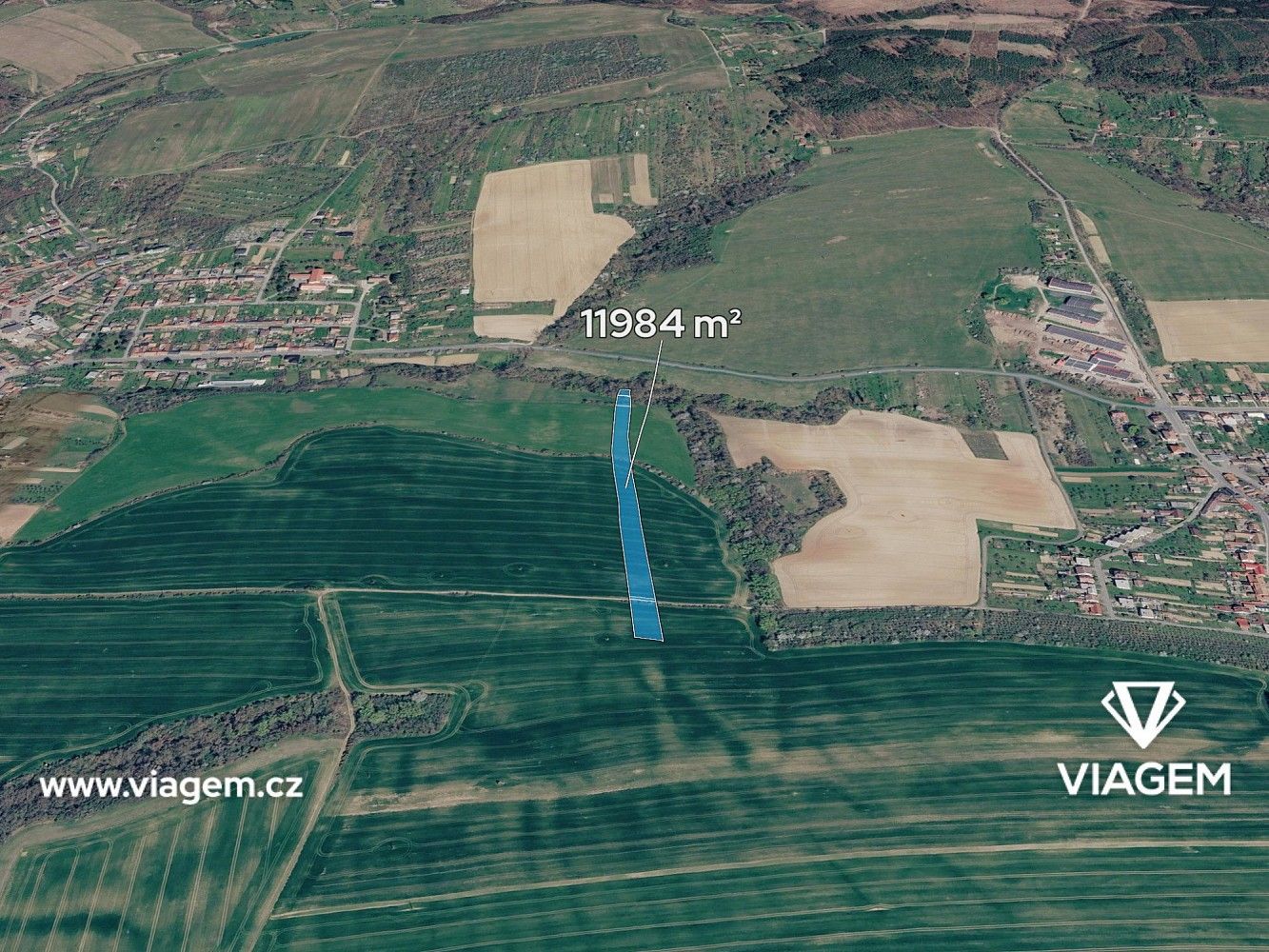 Zemědělské pozemky, Osvětimany, okres Uherské Hradiště, Zlínský kraj