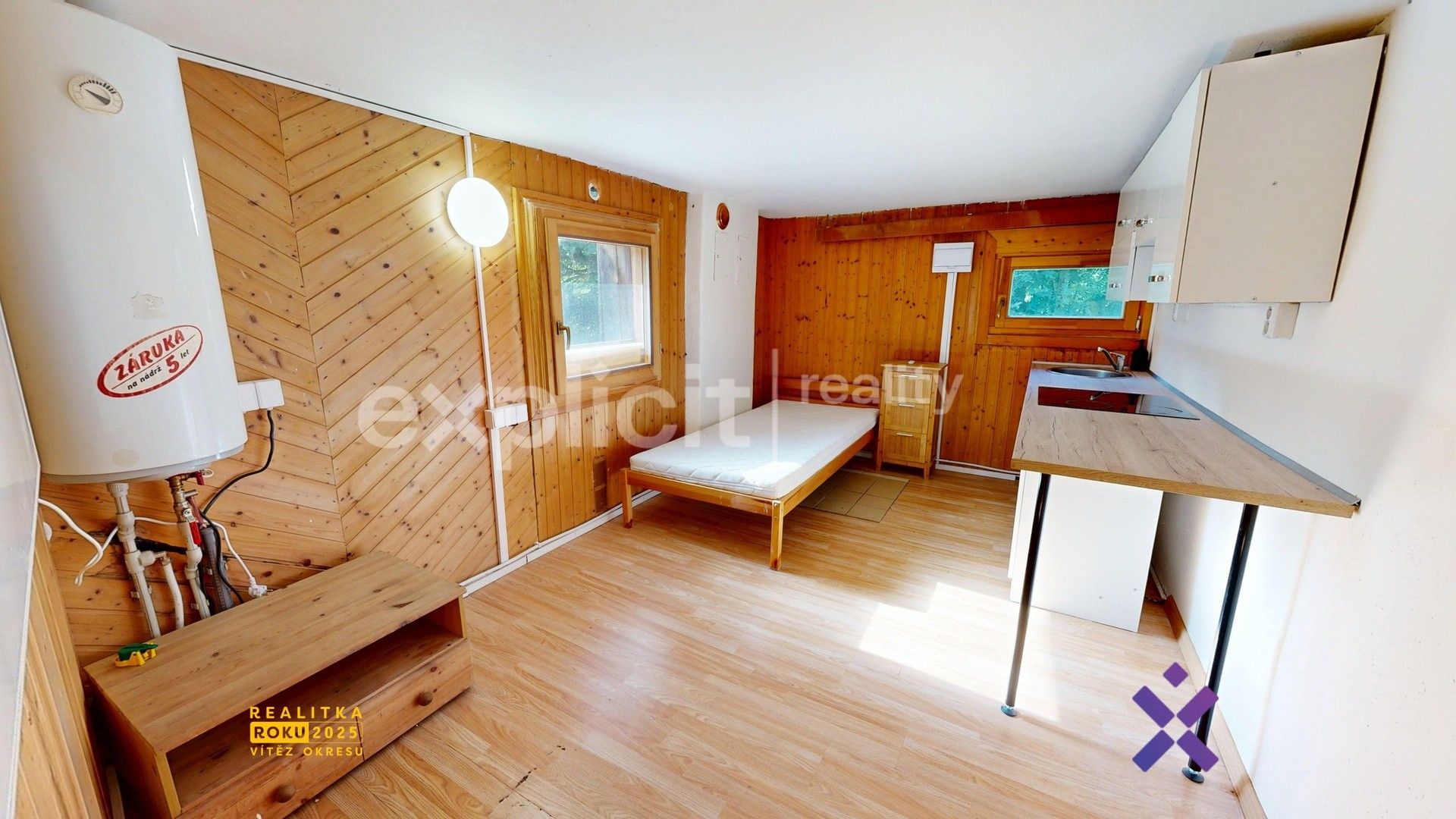 Pronájem byt 1+kk - Žlutava, 17 m² - 2