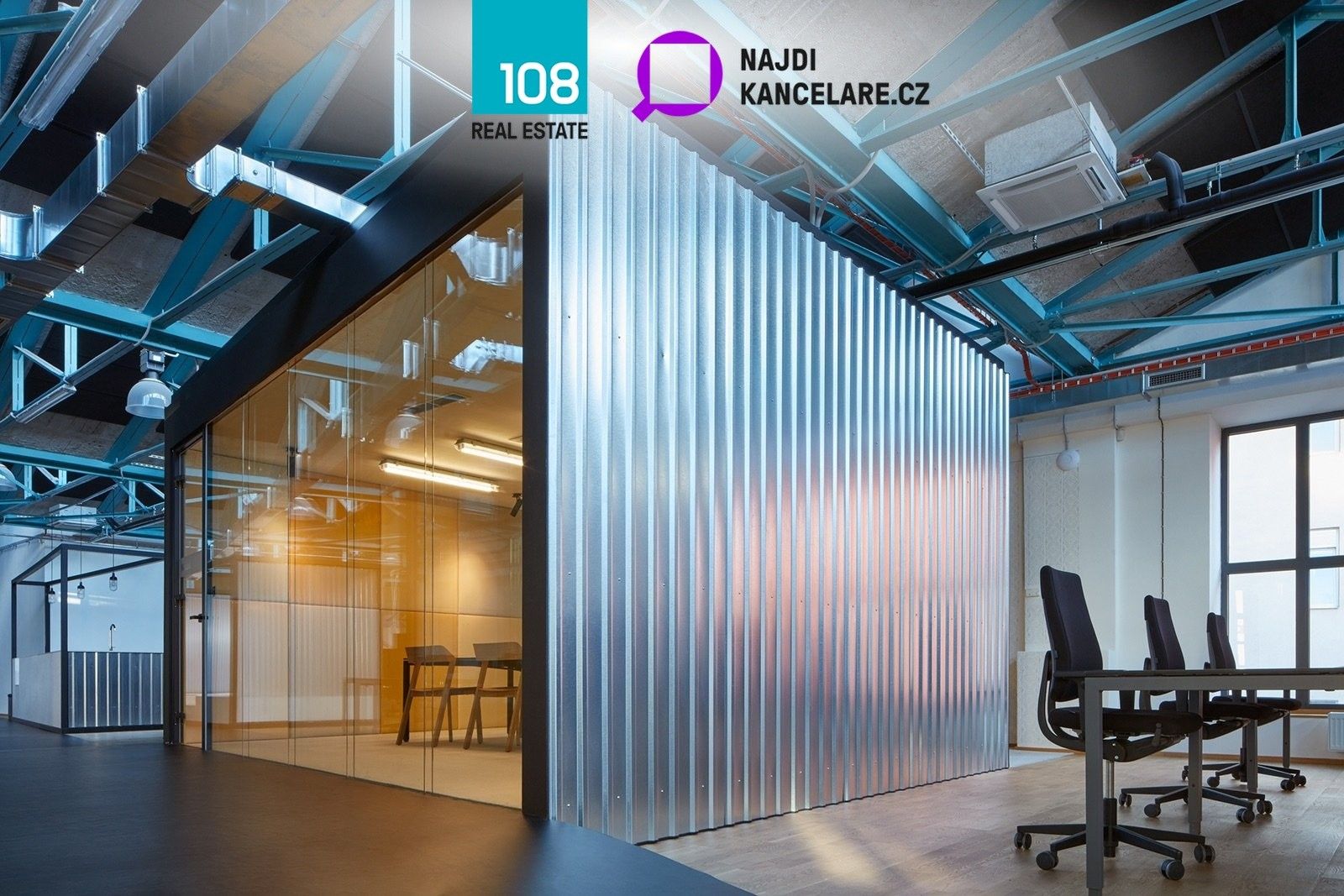 Pronájem kancelář - Drahobejlova 2400, Praha Libeň, 706 m² - 5