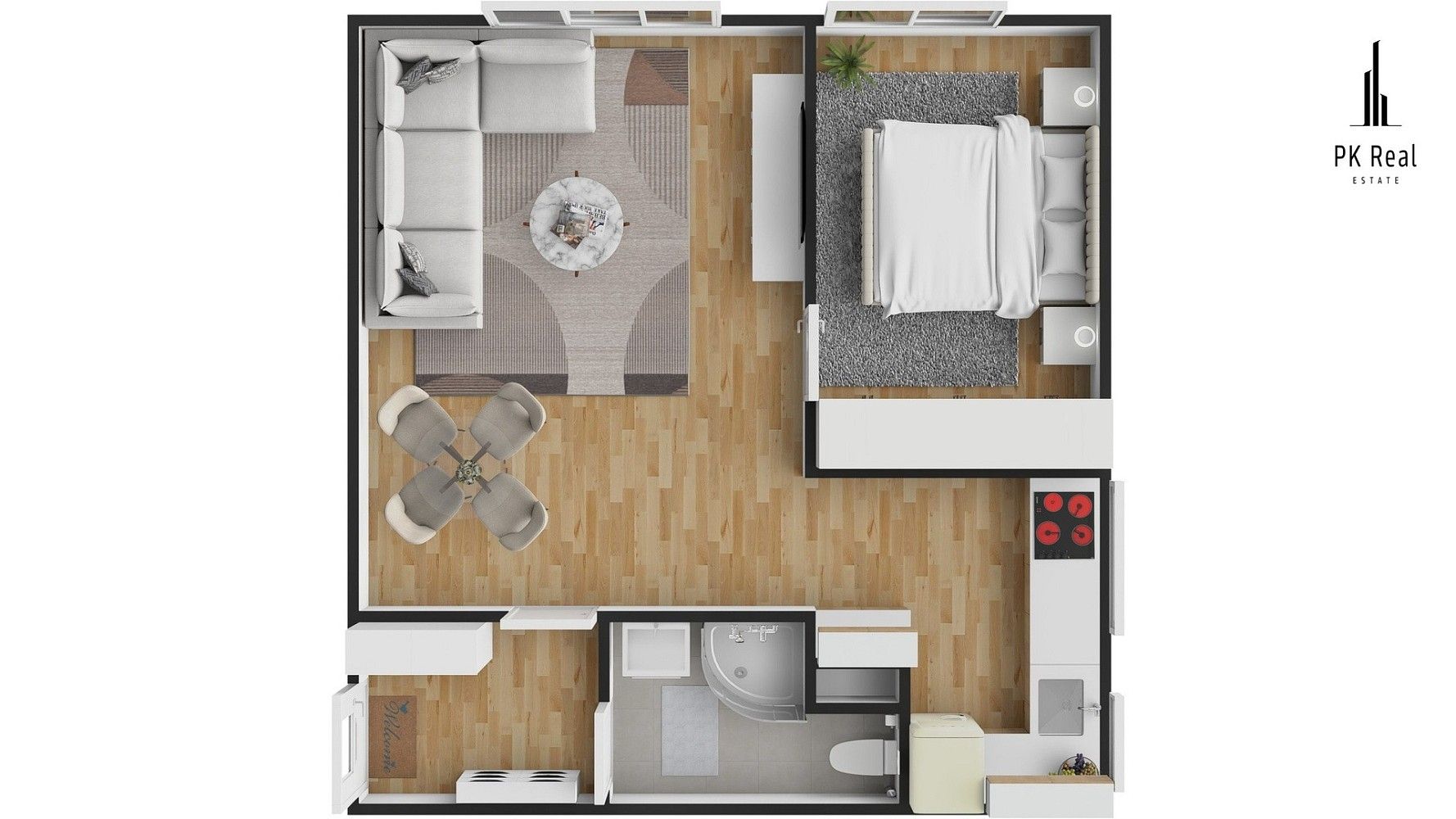 Byt 2+kk · 47 m² · Brno - Štýřice, okres Brno-město, Jihomoravský kraj - 3