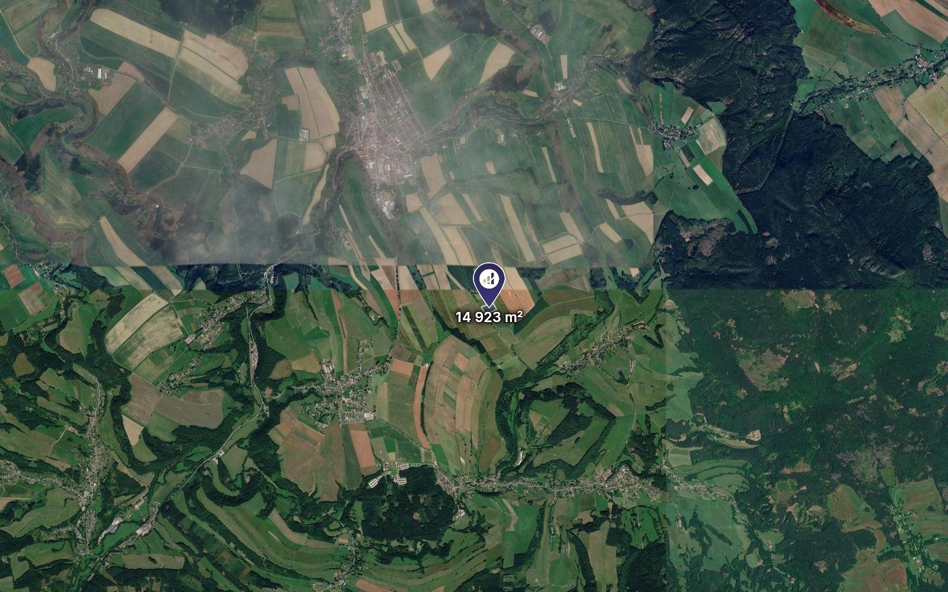 Zemědělské pozemky, Police nad Metují, 14 923 m² - 2