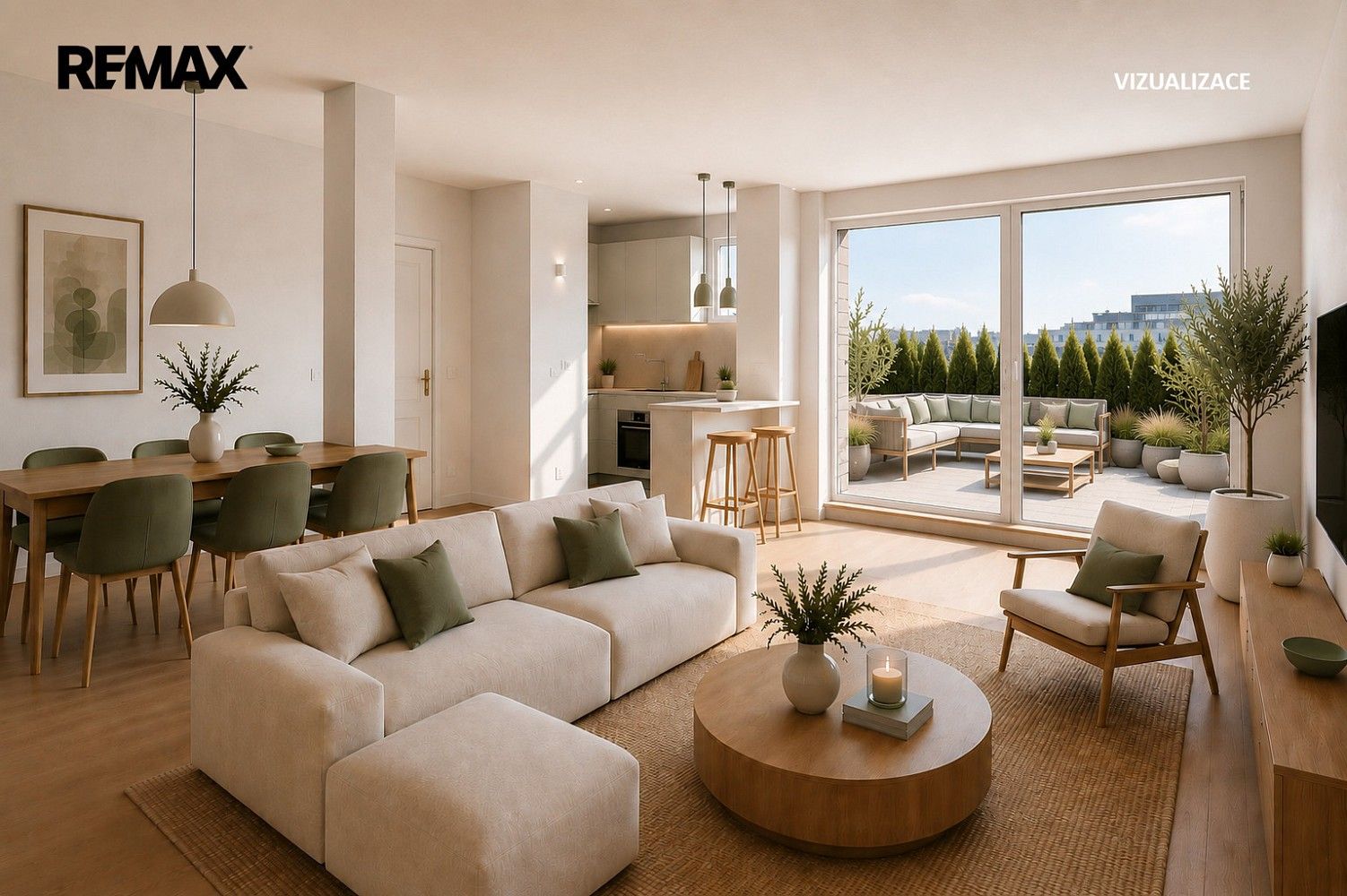 3+kk, Praha - Stodůlky, okres Praha 13, Hlavní město Praha, 91 m² - 1