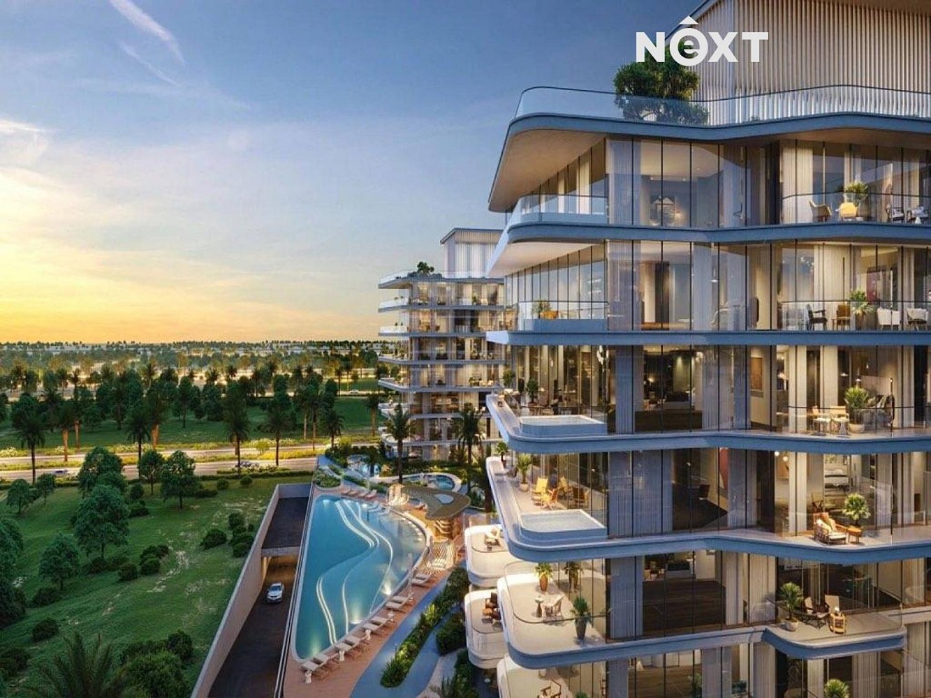 Byt 1+kk · 40 m² · Hadaeq Sheikh Mohammed Bin Rashid, Spojené arabské emiráty - 4