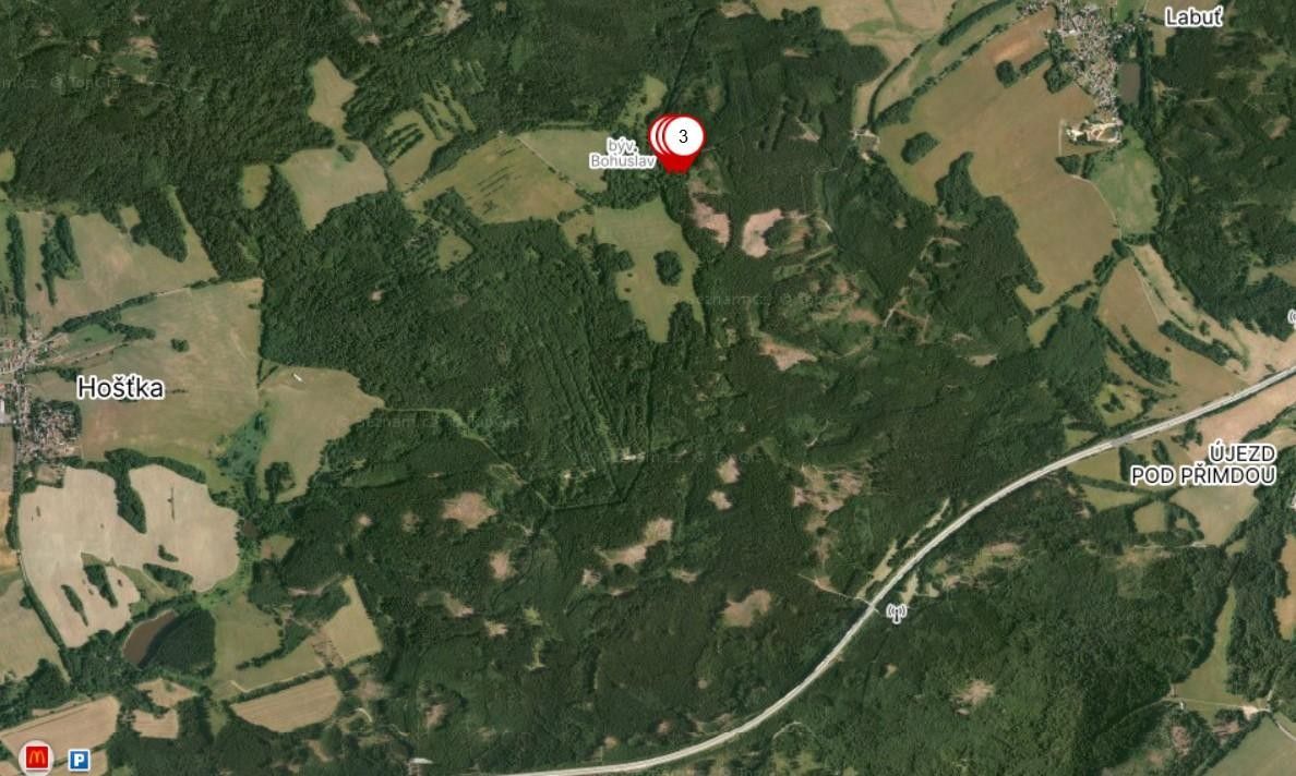 Louka · 1 713 m² · Labuť, Staré Sedliště - 3