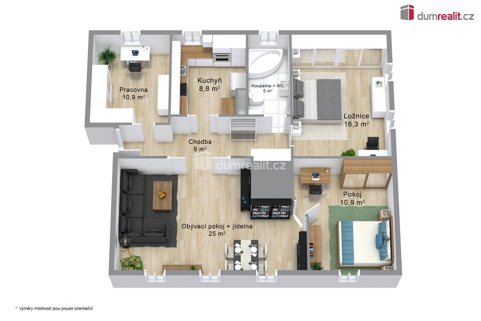 4+1, Sládkova, Karlovy Vary, 94 m² - 2